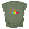 PE Teacher Halloween Scene Comfort Colors T-Shirt