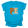PE Teacher Skull Script Comfort Colors T-Shirt