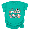 One Spooky PE Teacher Pastel Halloween Comfort Colors T-Shirt