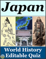 Japan in World History Test or Quiz Japan in World History Test or Quiz