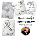 In this winter art-themed drawing class, we will learn how to draw using a variety of shading techniques, play interactive games, maintain educational discussions, and learn fun educational facts about what we draw.