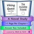 The Invisible Friend Viking Quest Book Three Novel Study
