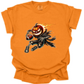 Ghoulish Game Day Gear: Spooky Halloween Tee for Athletes, boys and girls halloween football shirts