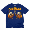 Oh! Snap, Thanksgiving Turkey Shirt on Comfort Colors