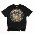 Homeschool Anywhere Shirt on Comfort Colors