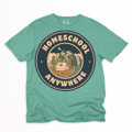Homeschool Anywhere Shirt on Comfort Colors