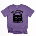 Dadgum Cat - Get a hold of yourself shirt on Comfort Colors