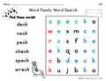 The -eck Word Family