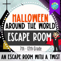 Geography Halloween Around the World Escape Room Geography Halloween Around the World Escape Room