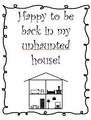 Escape from the Haunted House Printable Halloween Escape Room