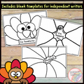 I Am Thankful Writing | Thanksgiving Writing Activity | Thanksgiving Activities