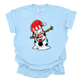Dabbing Soccer Snowman  - Comfort Colors T-shirt