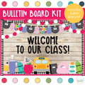Back to School Bus Bulletin Board Kit by Creatively Taught