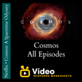 Cosmos - A Spacetime Odyssey - All-Episodes Bundle - Video Response Worksheets and Keys