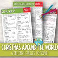 Christmas Around the World Geography Escape Room