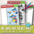 Geography | Did Santa Take The Best Journey? | Time Zones | After Christmas