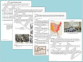 Causes of the Revolutionary War Primary Sources Timeline Map Activities Bundle