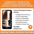 Taxonomy & Classification of Organisms: Digital Escape Room (Biology Sub Plan)