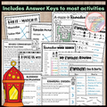 Ramadan Activities | Ramadan Worksheets | Math and Literacy Centers | Coloring