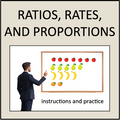 Ratios, Rates, and Proportions