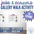 12 Spanish Jobs & Careers Readings - Gallery Walk Activity