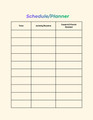 "Little Steps" Planner for Home and school data collection