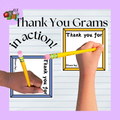 Thank You Grams for Teacher Appreciation