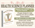 THE ULTIMATE 2026-2027 HEALTH SCIENCE TEACHER PLANNER- PRINTED, BOUND AND SHIPPED!