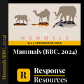 Mammals (BBC, 2024) Complete Series Bundle - All 6 Episodes Worksheets & Keys