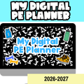 PE Teacher Digital Planner | Back to School