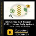 Life Science Bell Ringers Unit 2 - 45 Daily Warm-Ups (Grades 6-8)