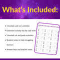Simplifying Fractions Cut and Paste & Card Sorting Activity | Grades 4 and 5