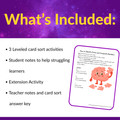 Prime & Composite Numbers Card Sort | Differentiated Math Activity | Grades 4–6