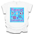 Trendy Preppy Stripes Physical Education - PE Teacher T-Shirt - Comfort Colors