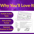 2nd Grade Math Vocabulary Activities | 2.OA Operations & Algebraic Thinking