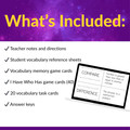 2nd Grade Math Vocabulary Games | 2.OA Group Activities & Task Cards