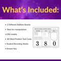 Multi-Digit Addition with Regrouping Word Problem Task Cards - Grades 2 and 3