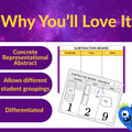 Multi-Digit Regrouping Subtraction Task Cards - 2nd and 3rd Grade - CRA Friendly