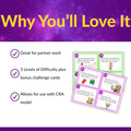 Subtraction Word Problem Task Cards for 2nd & 3rd Grade, Regrouping & CRA