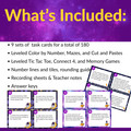 Differentiated Rounding Activities, Games, & Task Card Bundle for Grades 2 and 3