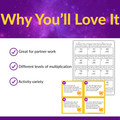 Leveled Multi-Digit Multiplication Activities Bundle Grades 3, 4, and 5