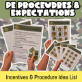 PE Procedures & Expectations Slides | PE Back to School Bootcamp