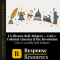 US History Bell Ringers Unit 1 - 45 Daily Warm-Ups (Grades 6-8)