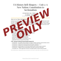 US History Bell Ringers Unit 2 - 45 Daily Warm-Ups (Grades 6-8)