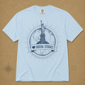 I Heart Social Studies Shirt - Comfort Colors and Next Level 