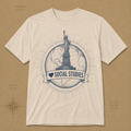 I Heart Social Studies Shirt - Comfort Colors and Next Level 