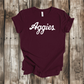 Texas Aggies Helmet Scripty