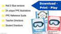 Guess the PPE | Interactive Health Science Game | Infection Control & Safety CTE