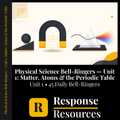 Physical Science Bell Ringers Unit 1 - 45 Daily Warm-Ups (Grades 6-8)