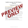 English Language Arts Bell Ringers FULL YEAR - 180 Warm-Ups (Grades 9-12)